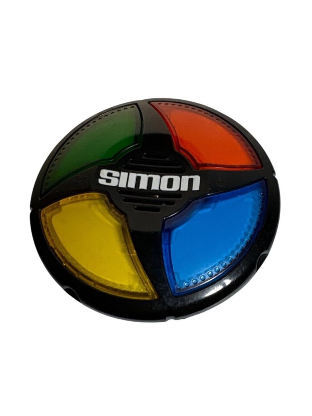 Simon Micro Series Electronic Memory Game Compact Round Design Multicolor